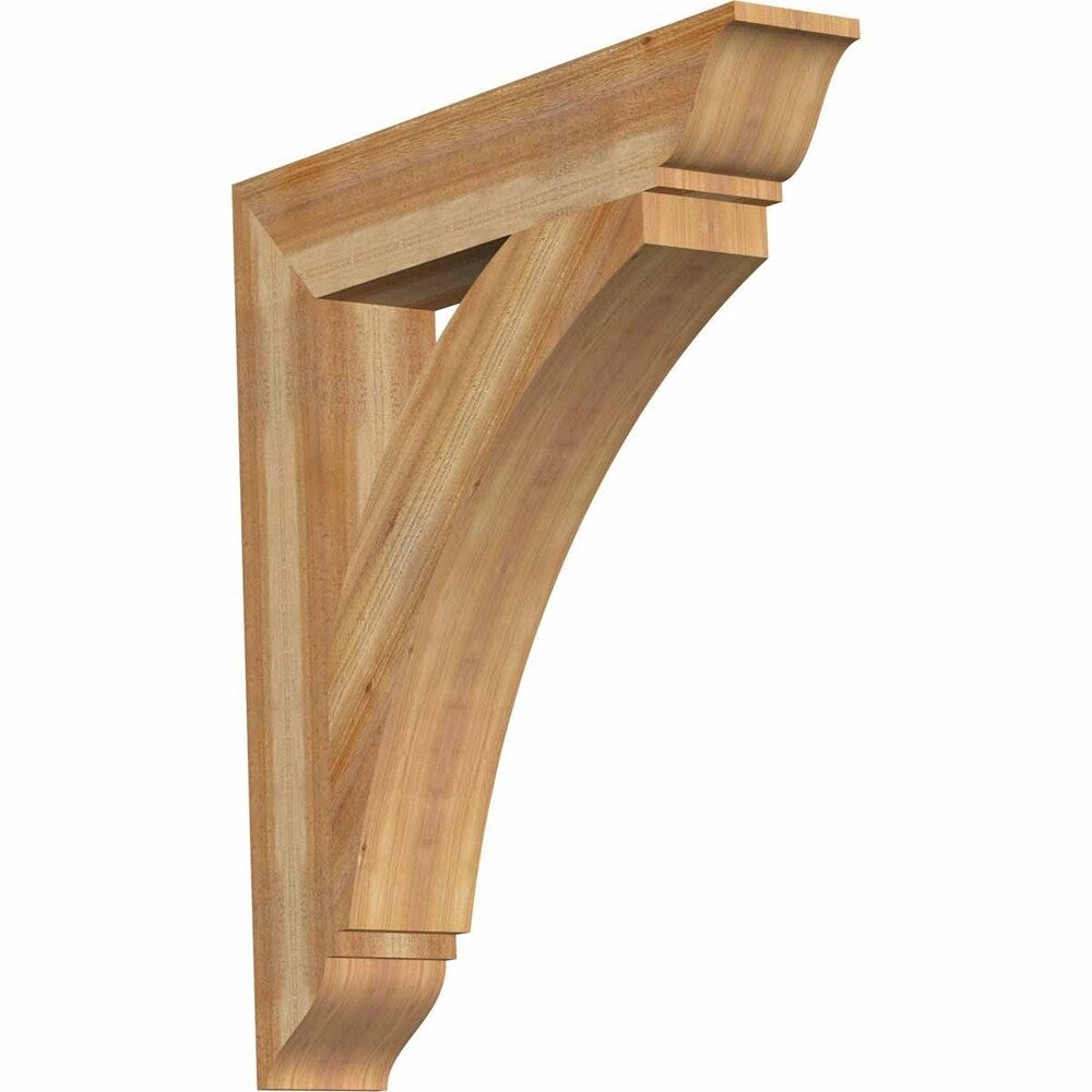 Thorton Traditional Rough Sawn Bracket, Western Red Cedar