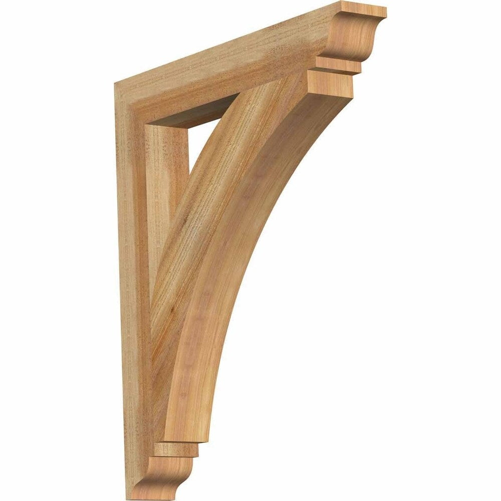 Thorton Traditional Rough Sawn Bracket, Western Red Cedar