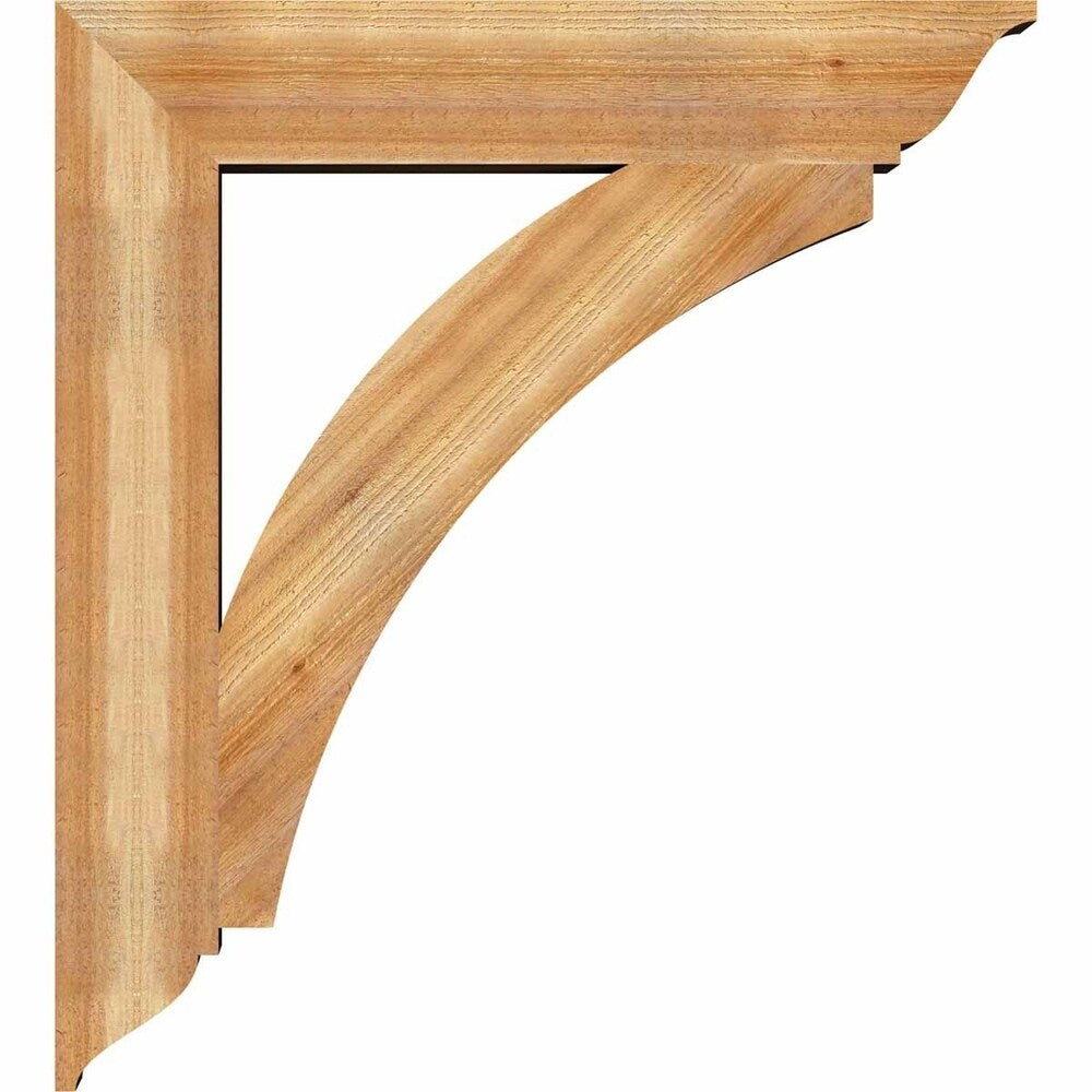 Thorton Traditional Rough Sawn Bracket, Western Red Cedar