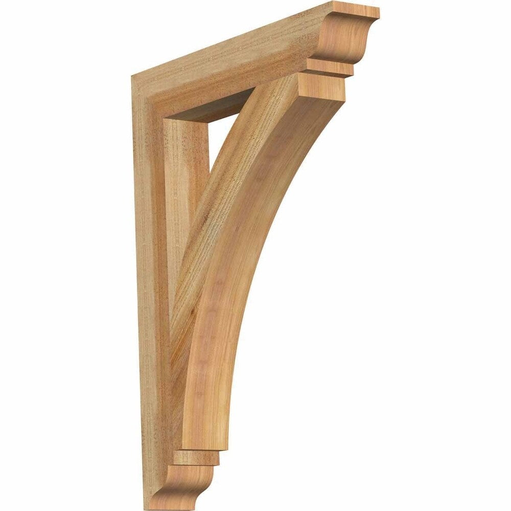 Thorton Traditional Rough Sawn Bracket, Western Red Cedar