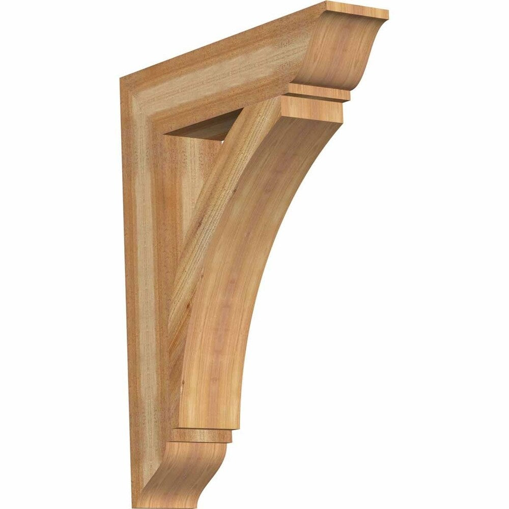 Thorton Traditional Rough Sawn Bracket, Western Red Cedar