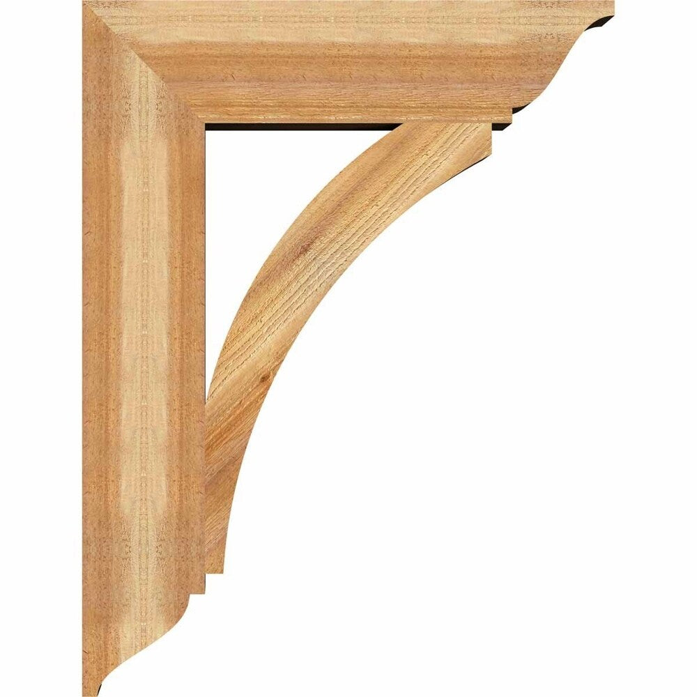 Thorton Traditional Rough Sawn Bracket, Western Red Cedar