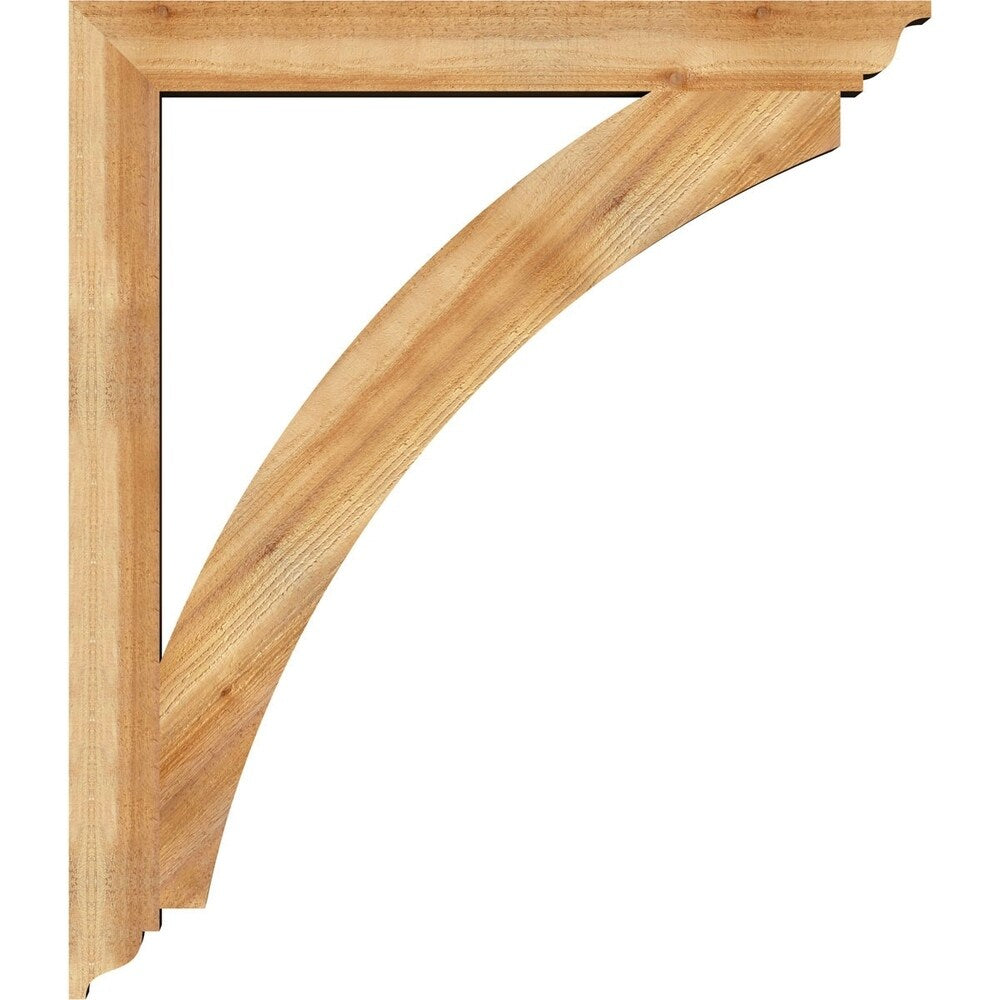 Thorton Traditional Rough Sawn Bracket, Western Red Cedar