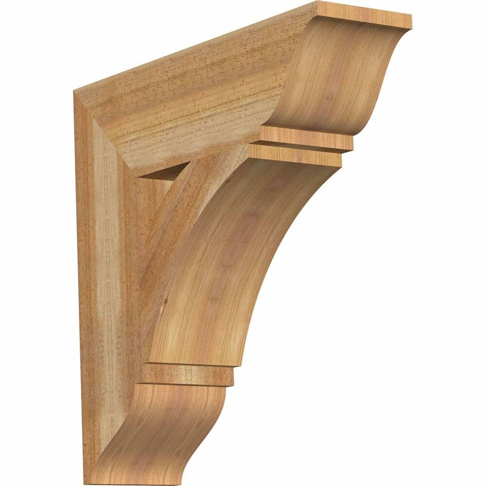 Thorton Traditional Rough Sawn Bracket, Western Red Cedar