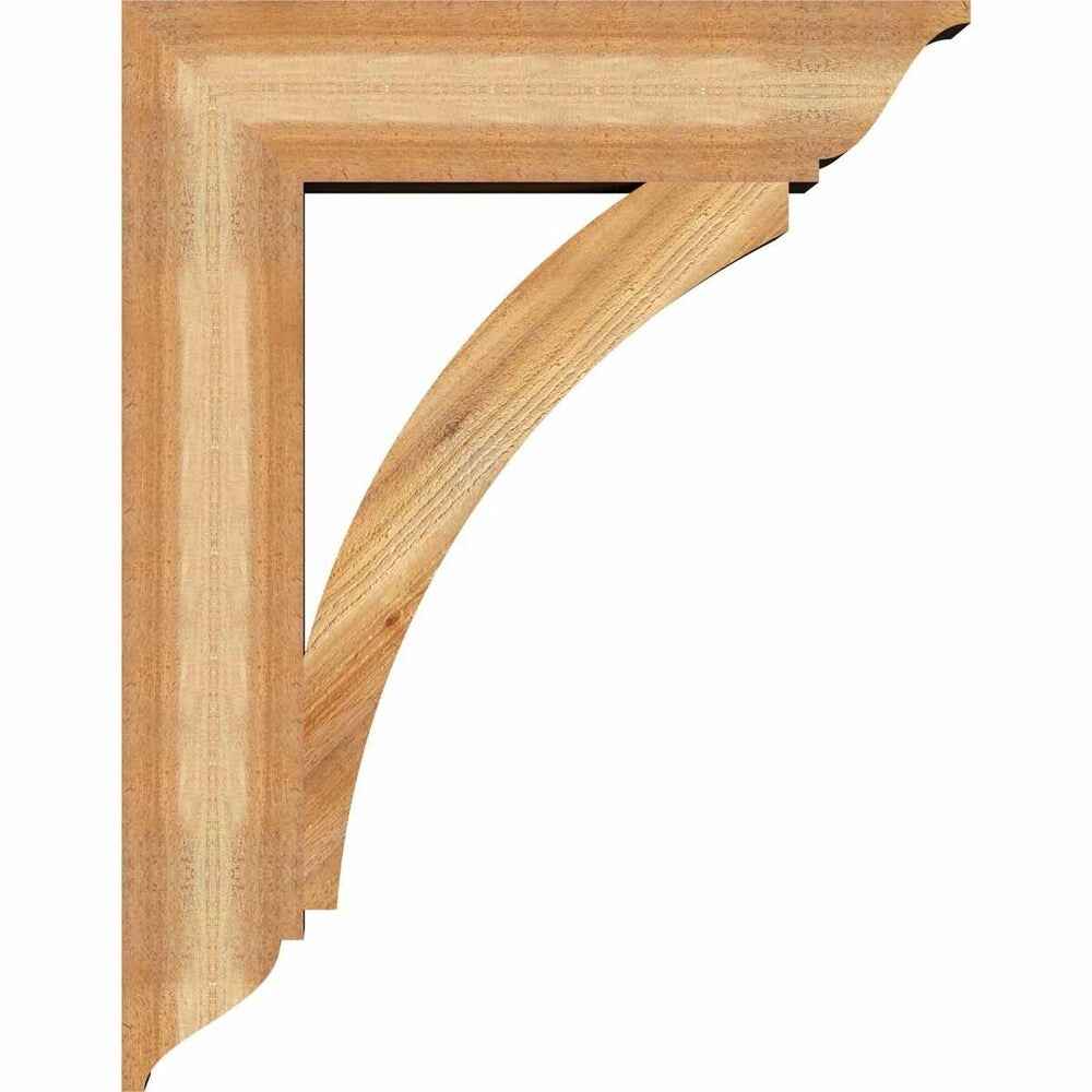 Thorton Traditional Rough Sawn Bracket, Western Red Cedar