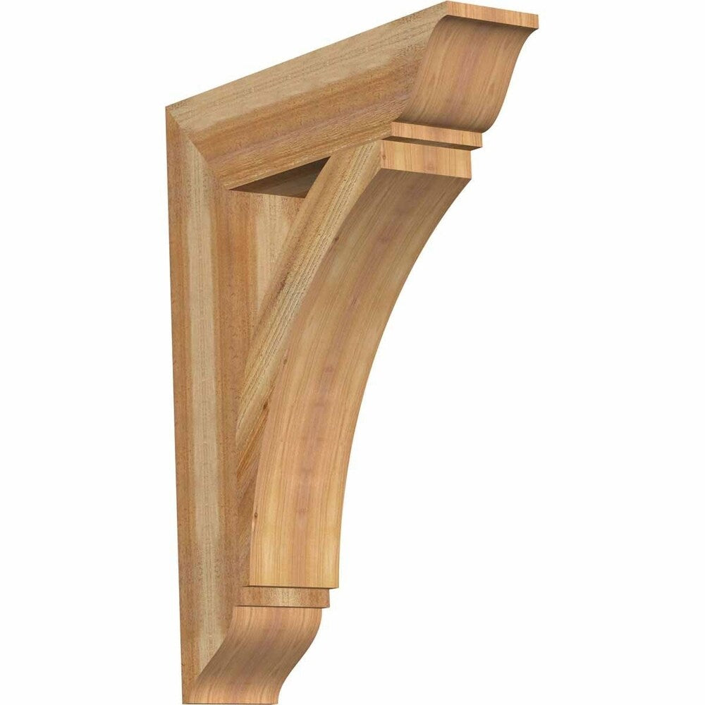 Thorton Traditional Rough Sawn Bracket, Western Red Cedar