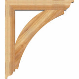 Thorton Traditional Rough Sawn Bracket, Western Red Cedar