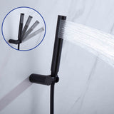 Three Handles Double Functions Complete Shower System With Rough-In Valve