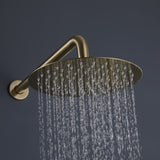 Three Handles Double Functions Complete Shower System With Rough-In Valve