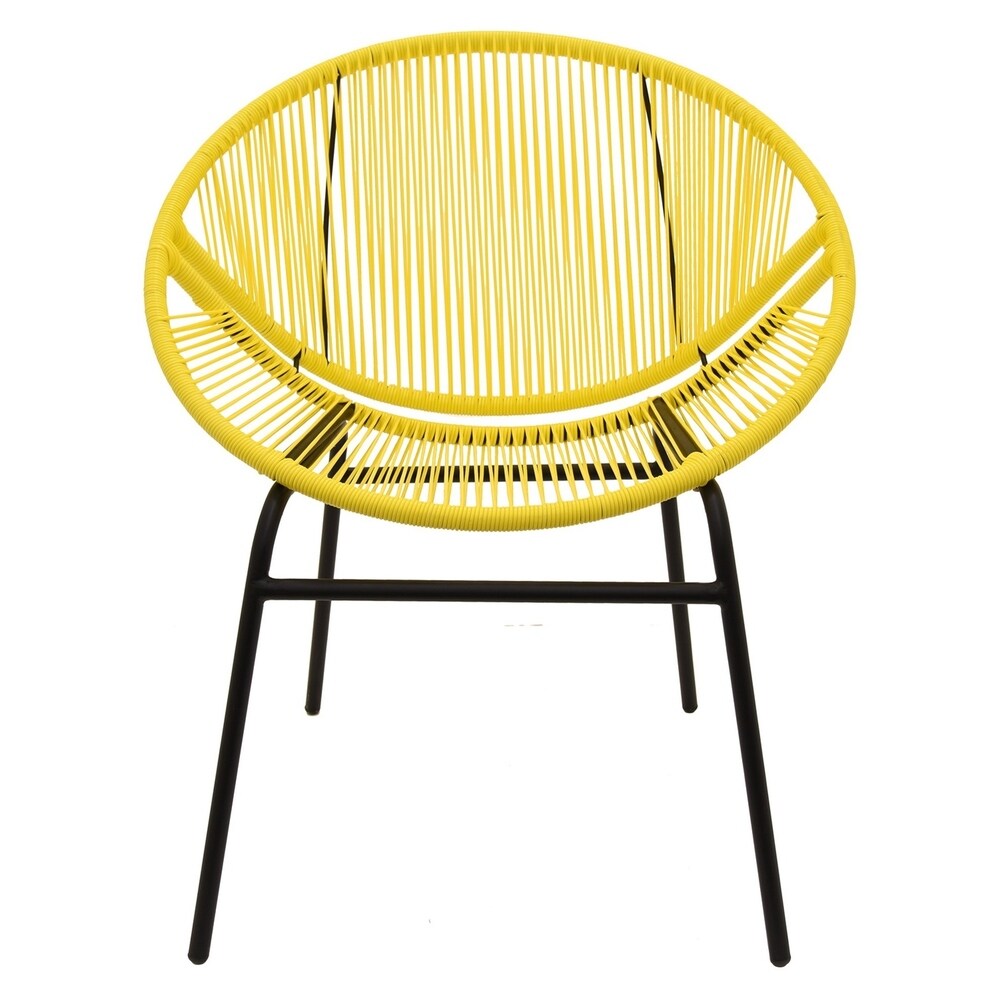 Three Hands Metal / Plastic Arm Chair
