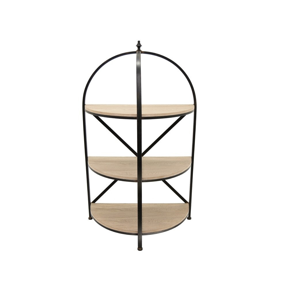 Three Hands Metal/Wood Shelf