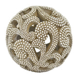 Three Hands Orb - Antique Silver