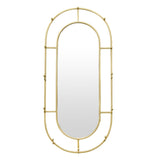 Three Hands Wall Mirror With Hooks
