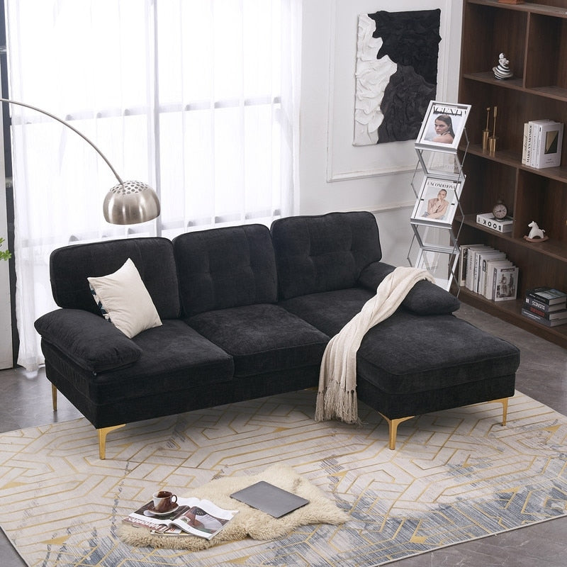 Three-Seat Simple And Stylish Indoor Modular Sofa