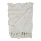 Throw Blanket With Diamond Embellished Design