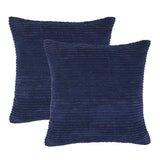 Throw Pillow Cover Corduroy Velvet Decorative Euro Cushion Case