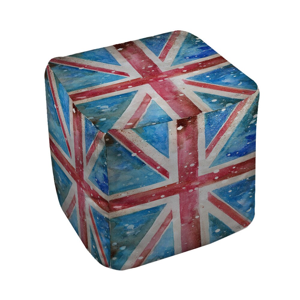Union Jack Pouf