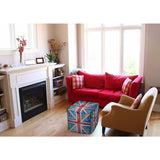 Union Jack Pouf