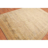 Modern Hand Knotted Wool Tibetan Area Rug (6'1"x9'2") - 6'1" x 9'2"