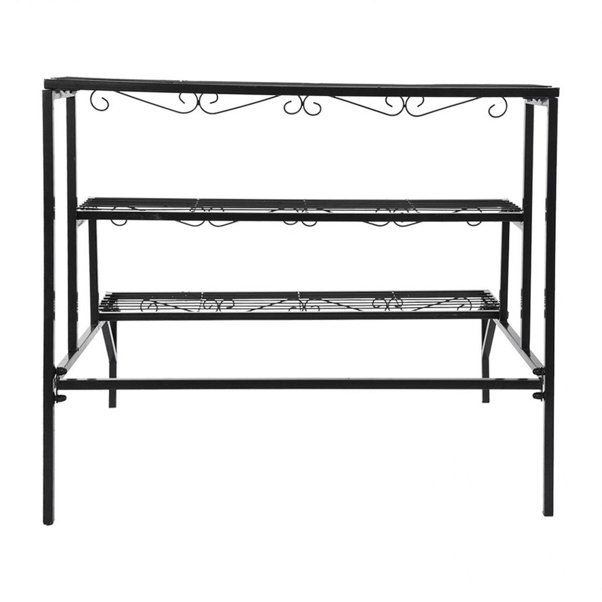 Tiered Plant Stand Outdoor Metal 3 Tier Stands For Multiple Plants Ladder Potted
