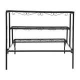 Tiered Plant Stand Outdoor Metal 3 Tier Stands For Multiple Plants Ladder Potted