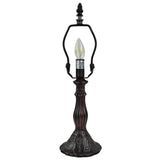 Tiffany Style Stained Glass Dragonfly Mini Accent Table Lamp Amora Lighting AM064TL08B
