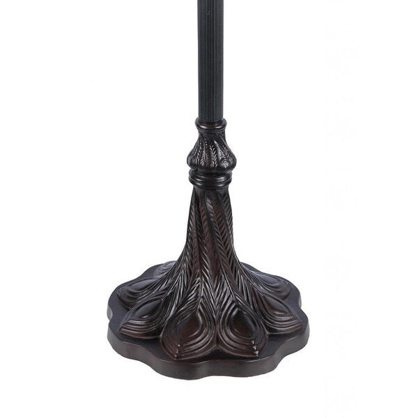 Tiffany Style Layered Design 3-light Floor Lamp