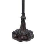 Tiffany Style Layered Design 3-light Floor Lamp