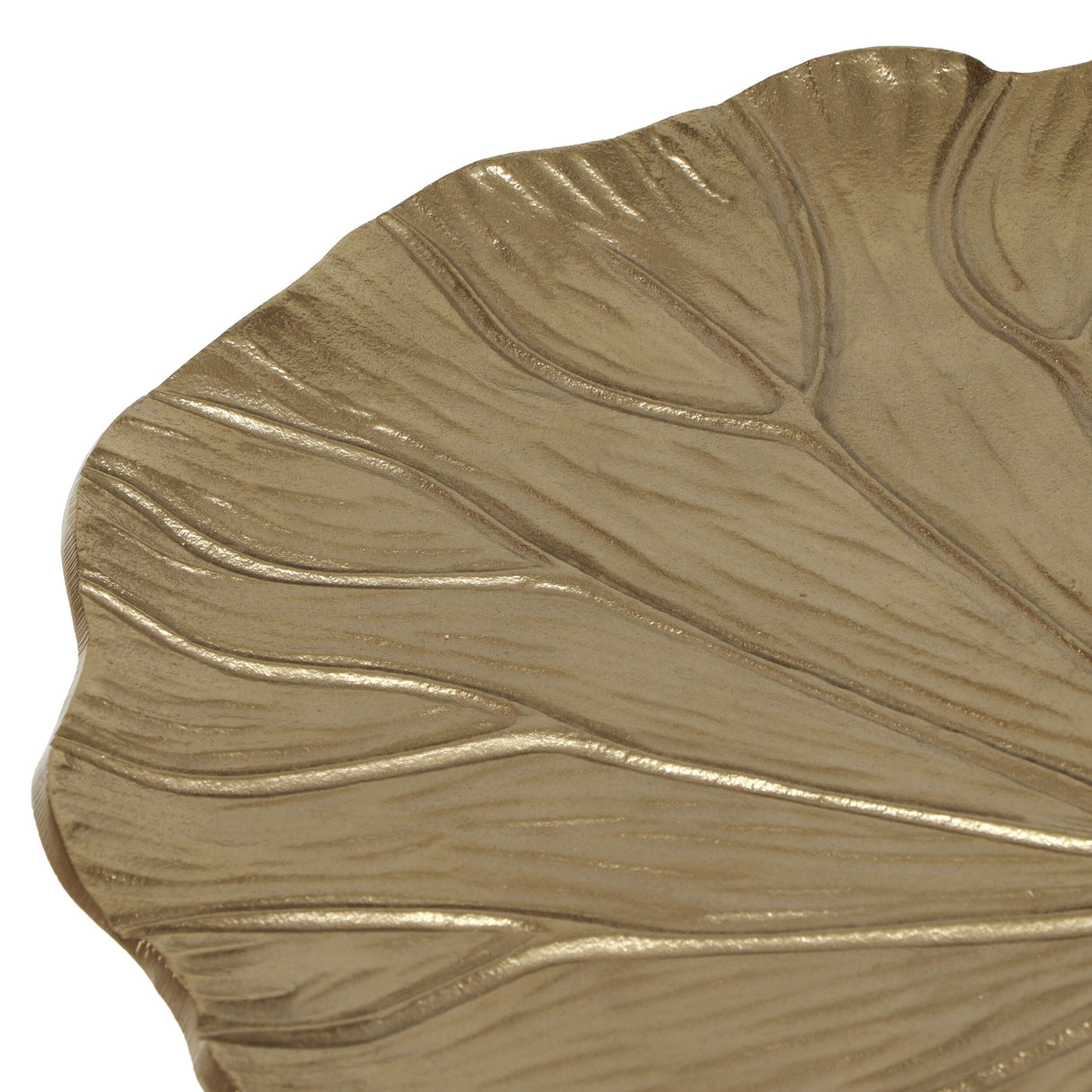 Tilley Boho Glam Handcrafted Aluminum Lily Pad Side Tables (Set of 3) by Christopher Knight Home