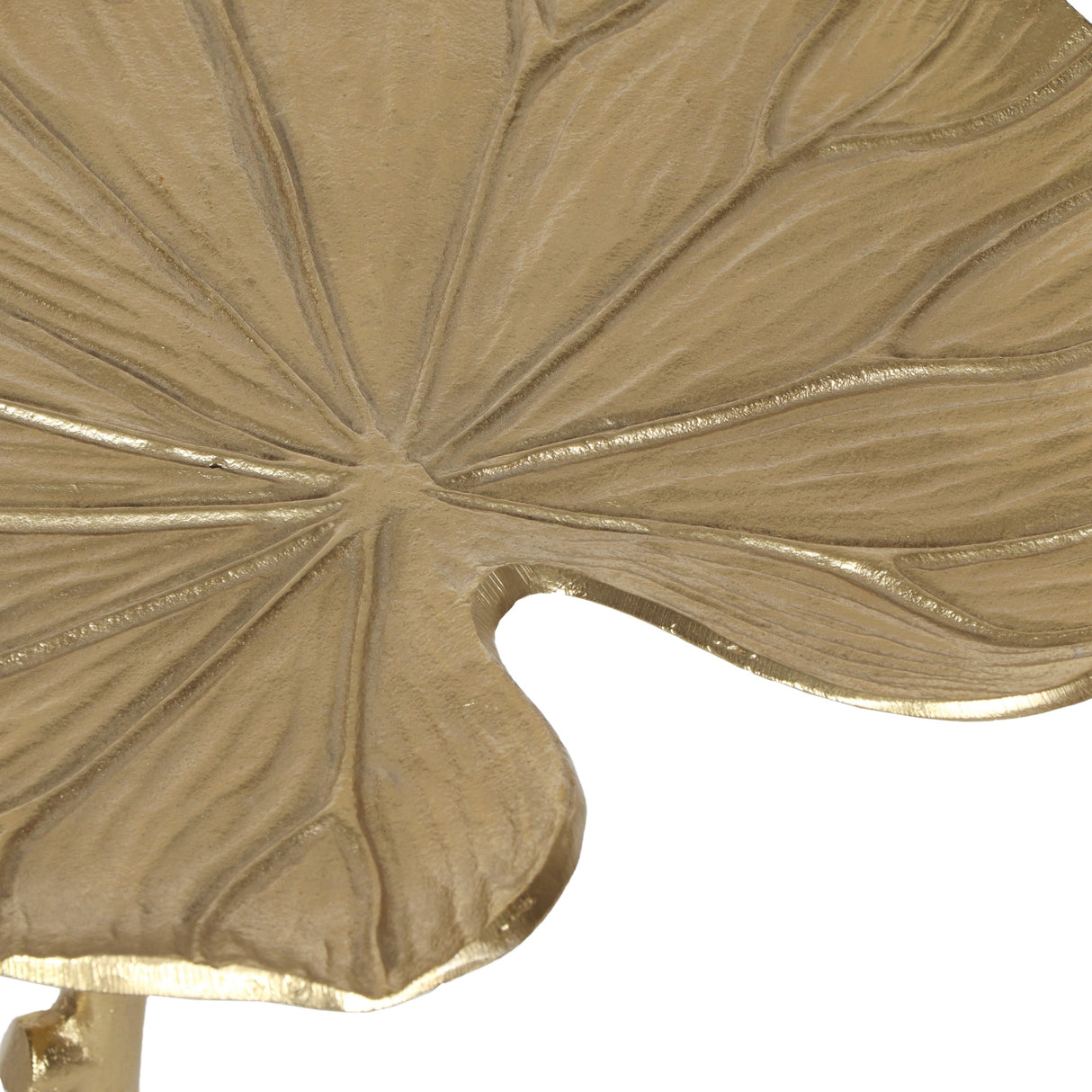 Tilley Boho Glam Handcrafted Aluminum Lily Pad Side Tables (Set of 3) by Christopher Knight Home