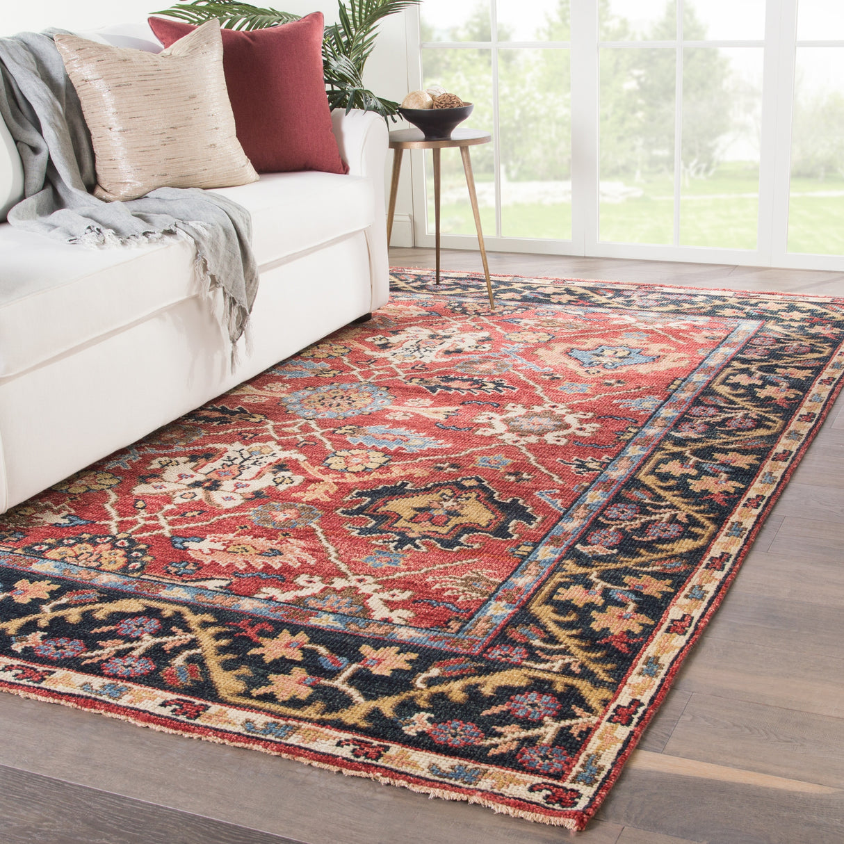 Tilney Hand-Knotted Medallion Area Rug