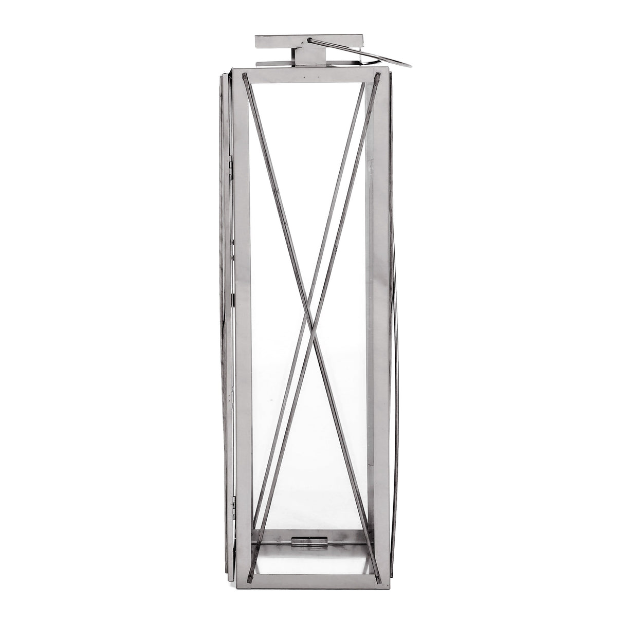 Tilson Outdoor 22" Stainless Steel Lantern by Christopher Knight Home