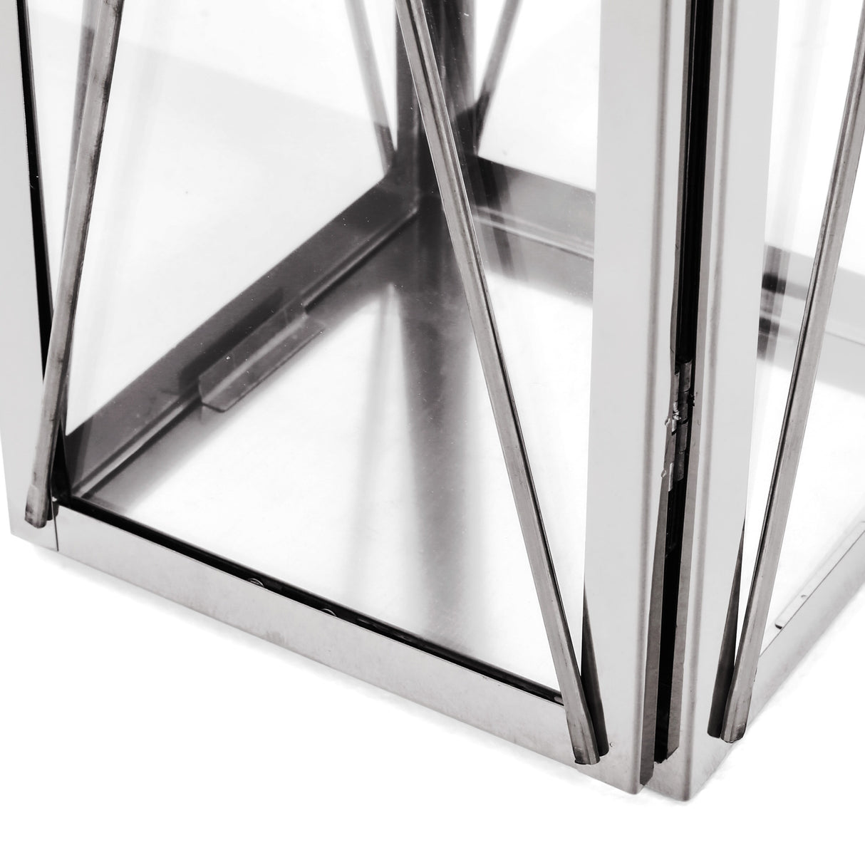 Tilson Outdoor 22" Stainless Steel Lantern by Christopher Knight Home