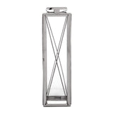 Tilson Outdoor 22" Stainless Steel Lantern by Christopher Knight Home