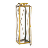 Tilson Outdoor 22" Stainless Steel Lantern by Christopher Knight Home