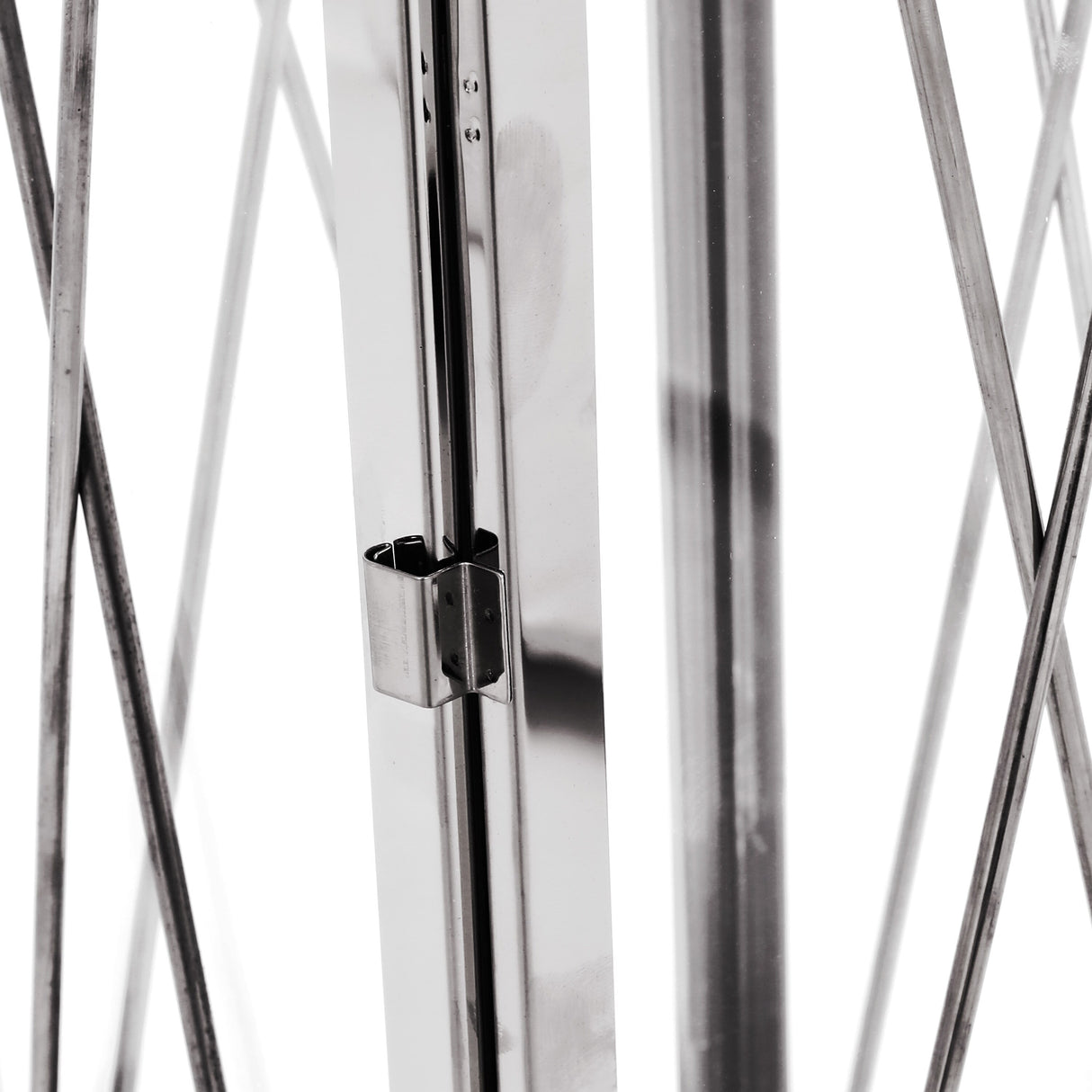 Tilson Outdoor 22" Stainless Steel Lantern by Christopher Knight Home