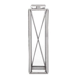 Tilson Outdoor 22" Stainless Steel Lantern by Christopher Knight Home