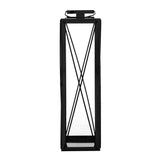 Tilson Outdoor 22" Stainless Steel Lantern by Christopher Knight Home
