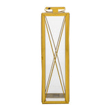 Tilson Outdoor 22" Stainless Steel Lantern by Christopher Knight Home