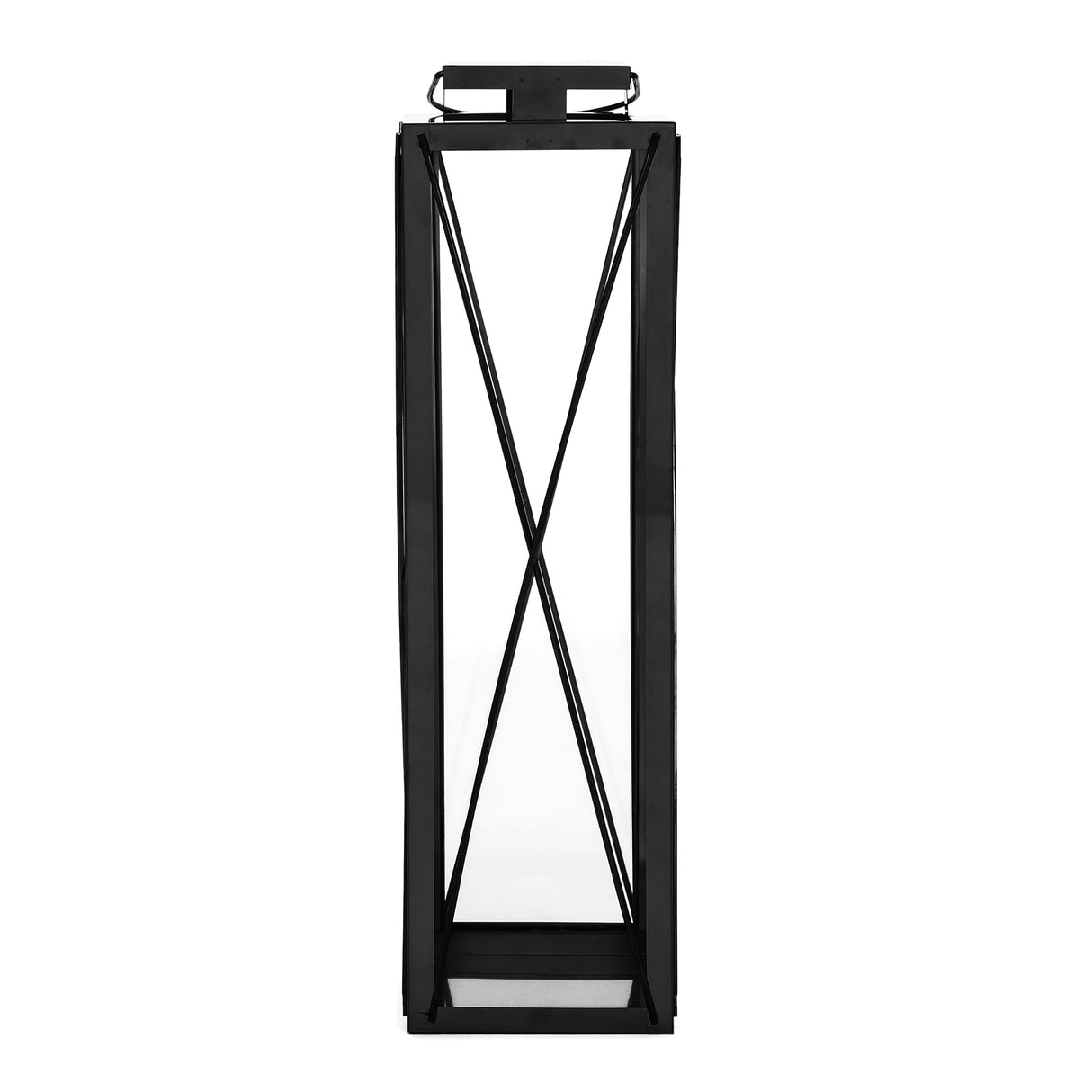 Tilson Outdoor 22" Stainless Steel Lantern by Christopher Knight Home