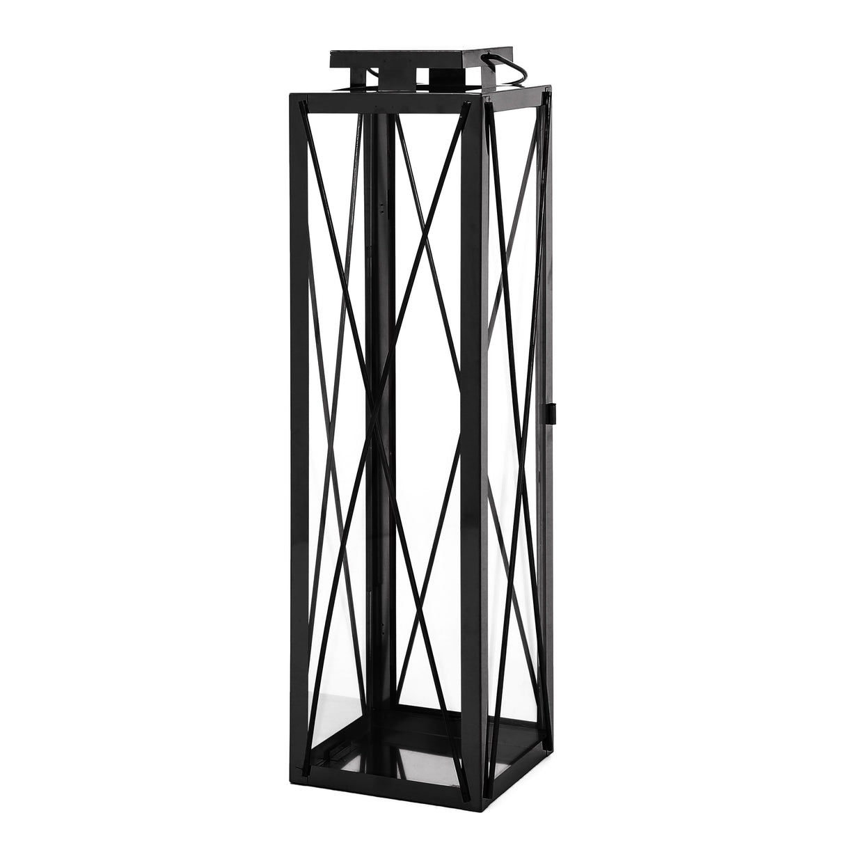 Tilson Outdoor 22" Stainless Steel Lantern by Christopher Knight Home