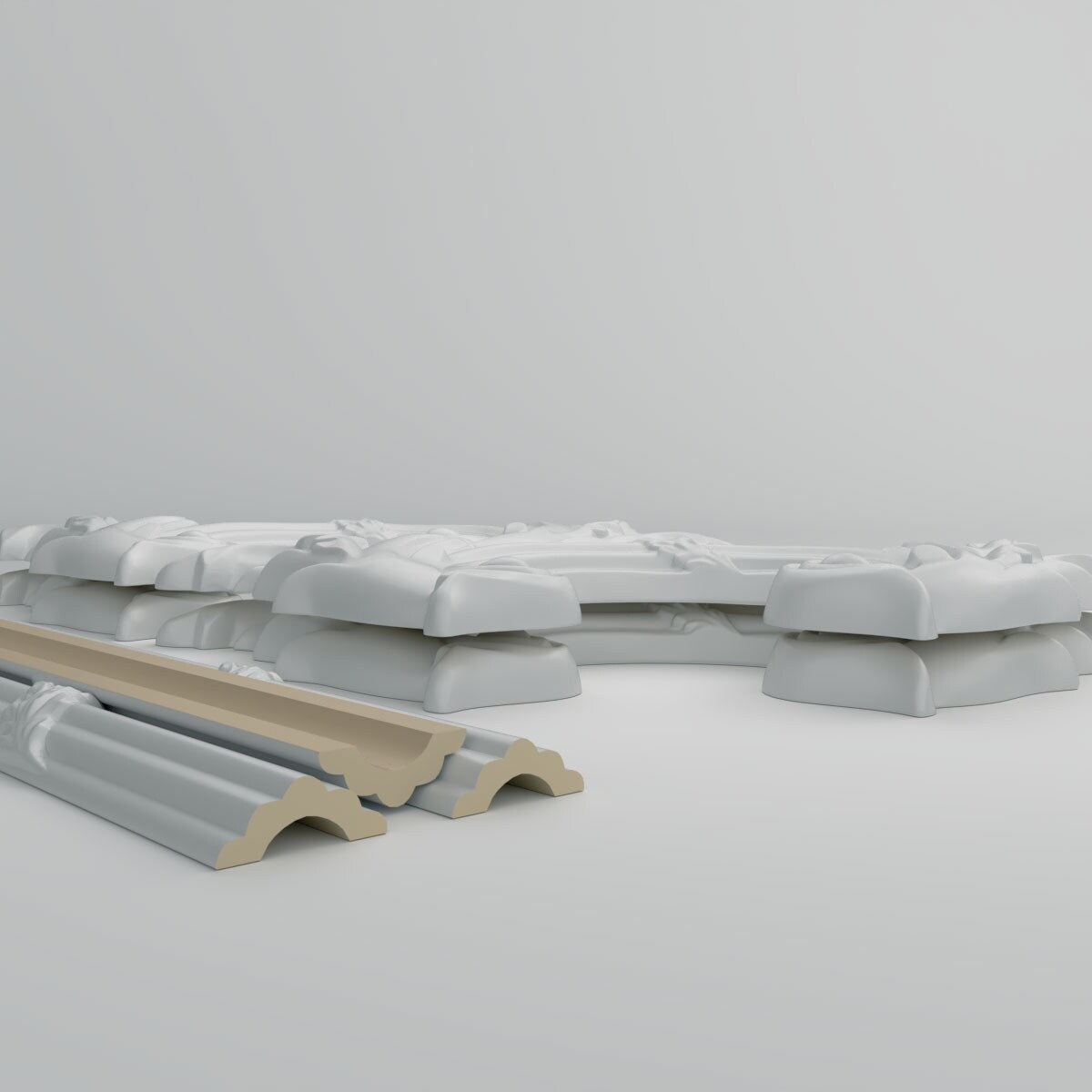 Tirana Panel Moulding Kit
