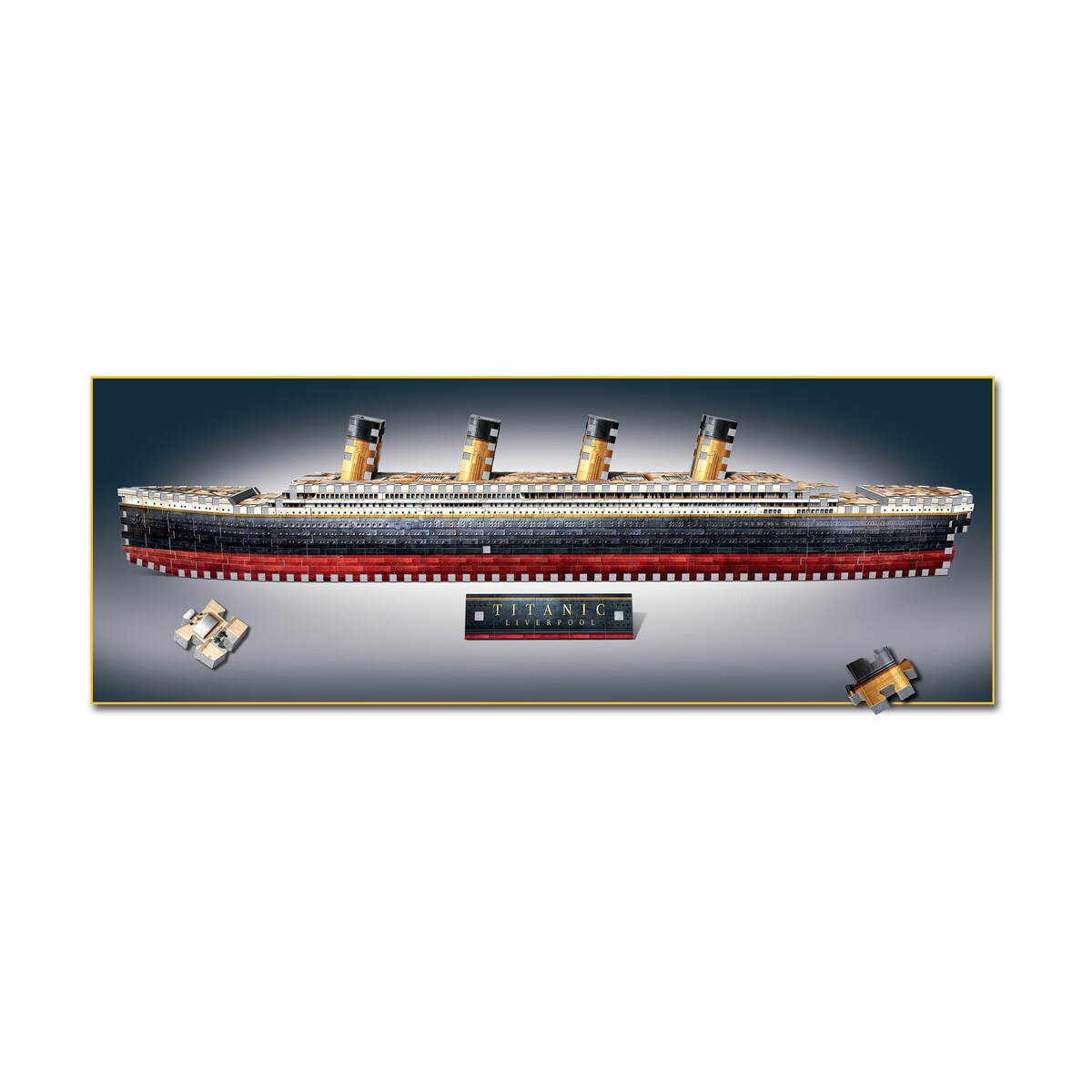 Titanic 3D Jigsaw Puzzle - 440 Pcs - N/A
