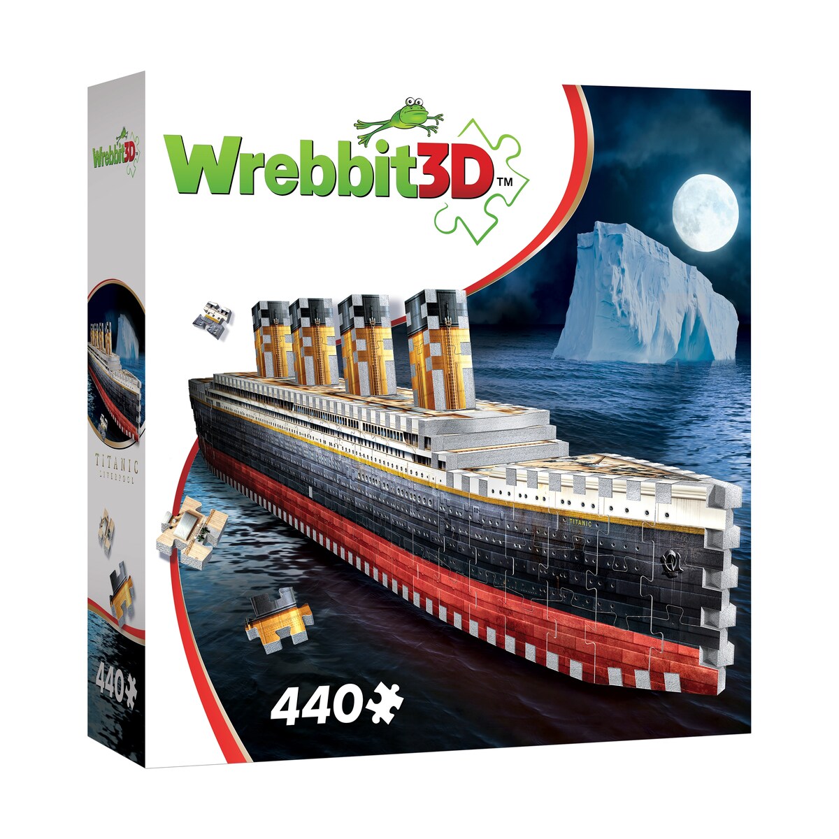 Titanic 3D Jigsaw Puzzle - 440 Pcs - N/A