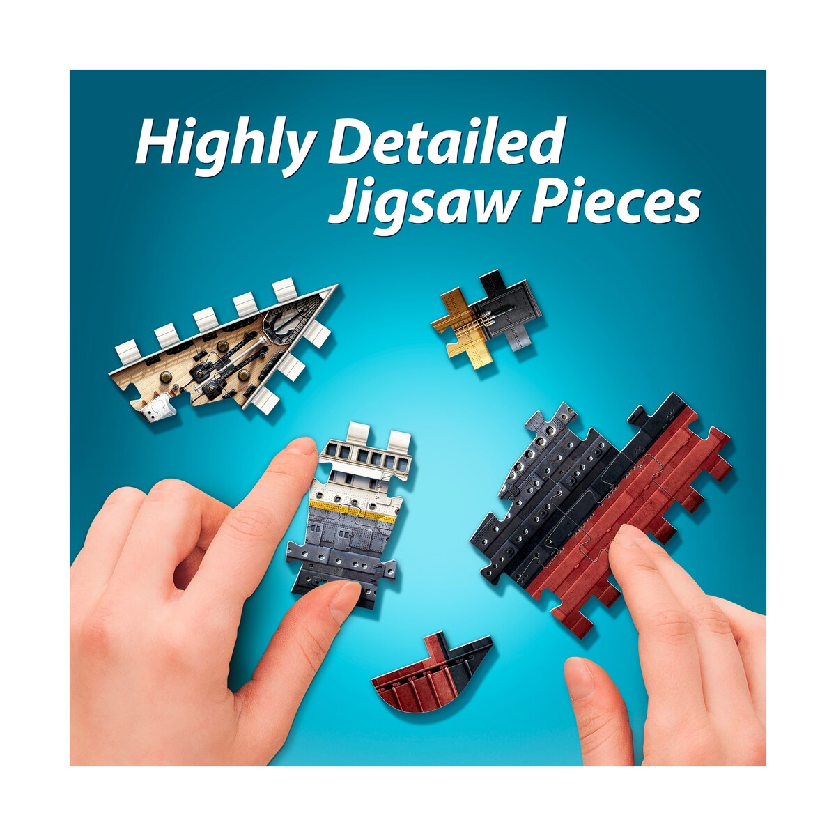 Titanic 3D Jigsaw Puzzle - 440 Pcs - N/A