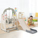Toddler Slide and Swing Set 3 in 1 Toddler Playset