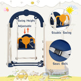 Toddler Slide and Swing Set 3 in 1 Toddler Playset