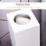 Toilet Paper Cabinet Bathroom Corner Floor Cabinet with Doors and Shelves, Bathroom Thin Storage Organizer for Paper Shampoo