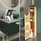 Toilet Paper Storage Cabinet - 33"L x 6.5"W