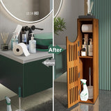 Toilet Paper Storage Cabinet - 33"L x 6.5"W